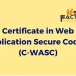 Certificate-in-Web-Application-Secure-Coding-C-WASC